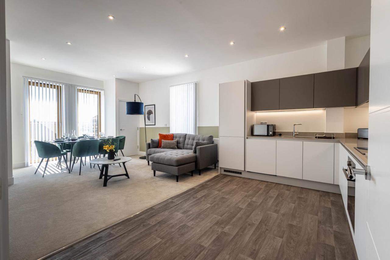 Modern Apartments With Balcony In Merton Near Wimbledon By Sojo Stay 미참 외부 사진