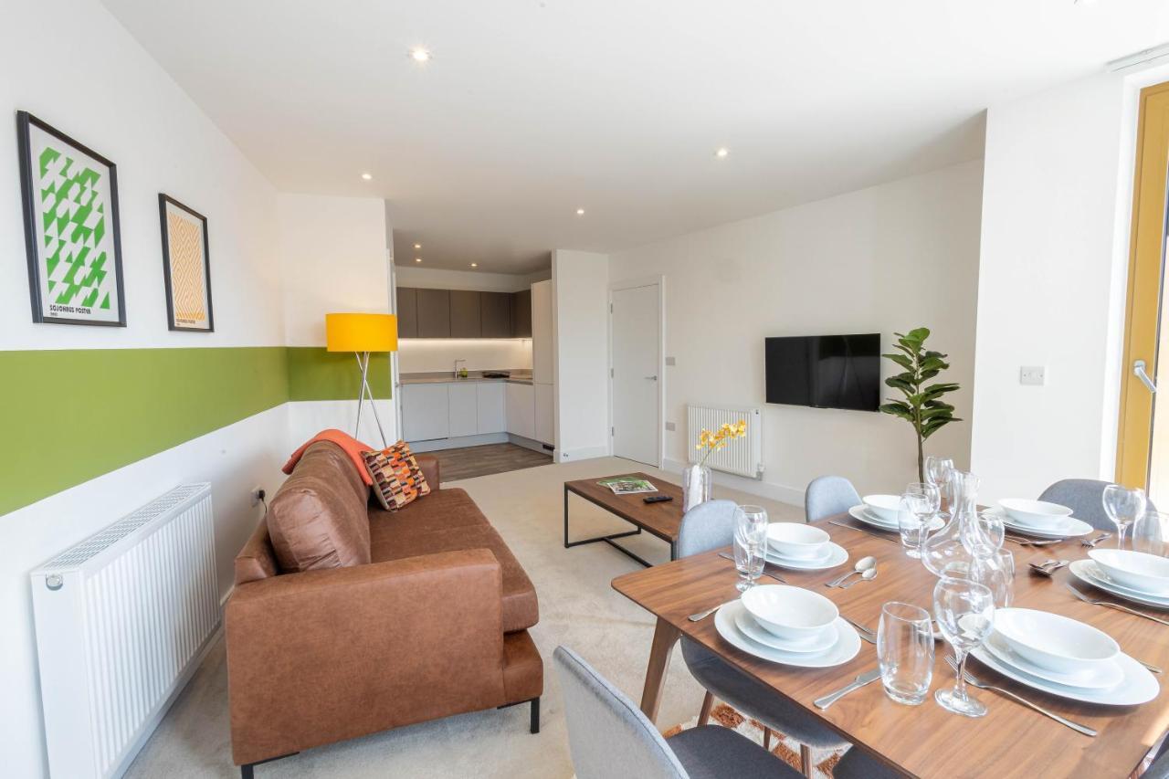 Modern Apartments With Balcony In Merton Near Wimbledon By Sojo Stay 미참 외부 사진