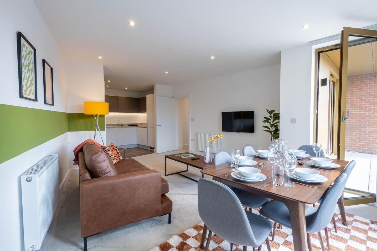 Modern Apartments With Balcony In Merton Near Wimbledon By Sojo Stay 미참 외부 사진