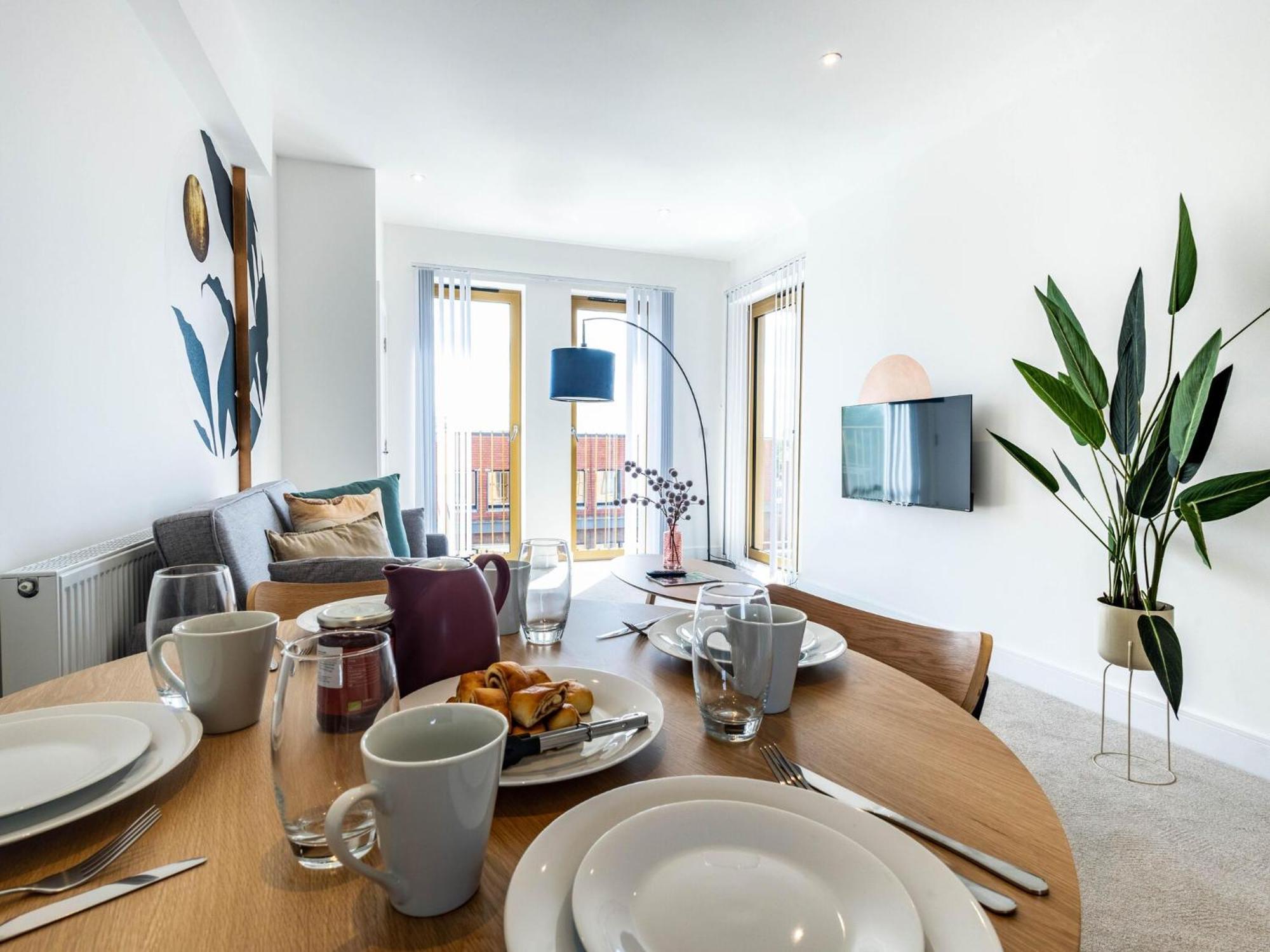 Modern Apartments With Balcony In Merton Near Wimbledon By Sojo Stay 미참 외부 사진